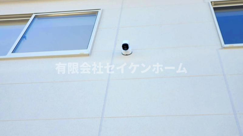 大里郡寄居町赤浜　新築住宅　①号棟の防犯設備