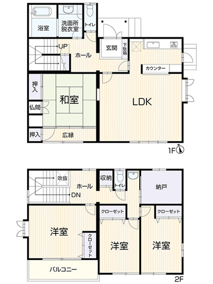 【間取り】 | アトムセレクト　八千代市村上中古戸建