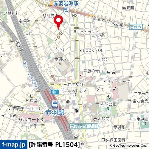 小林ビルの地図