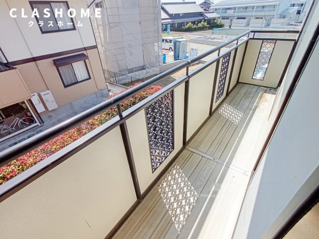 エイトファーム知立E　　刈谷市近郊の賃貸はクラスホーム刈谷店のバルコニー