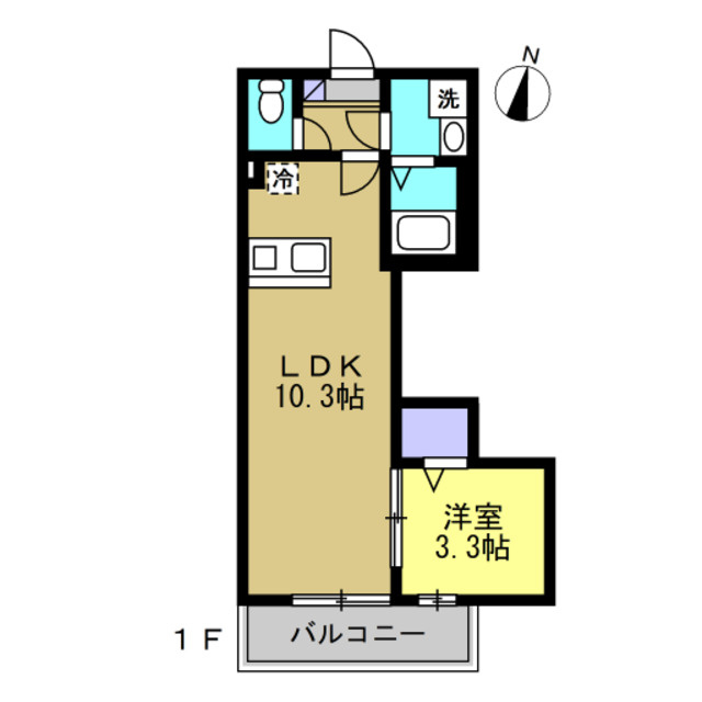 BestStage大間2丁目Ⅰの間取り