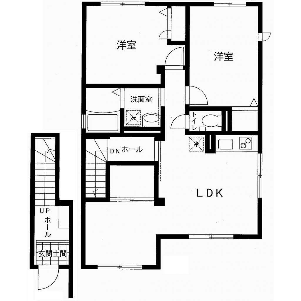 パークハイツの間取り