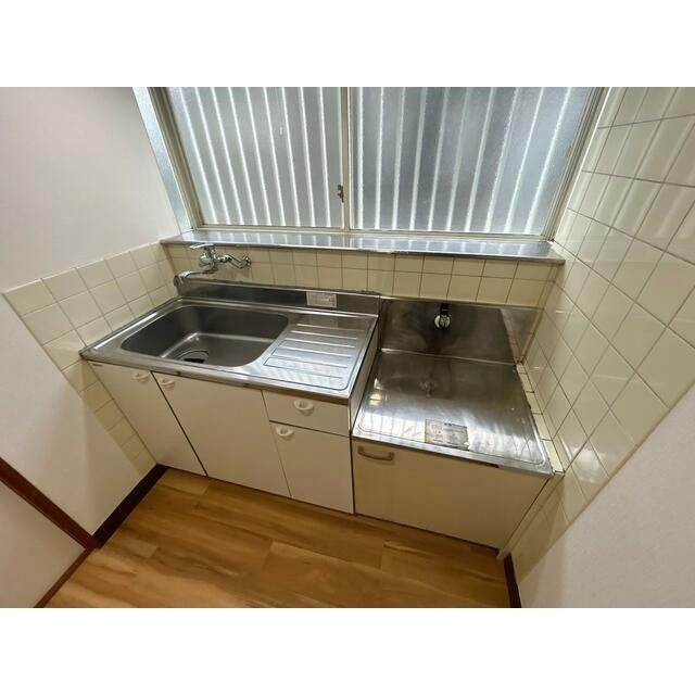 北本市本町５丁目のアパートのキッチン|お料理しやすいキッチンです