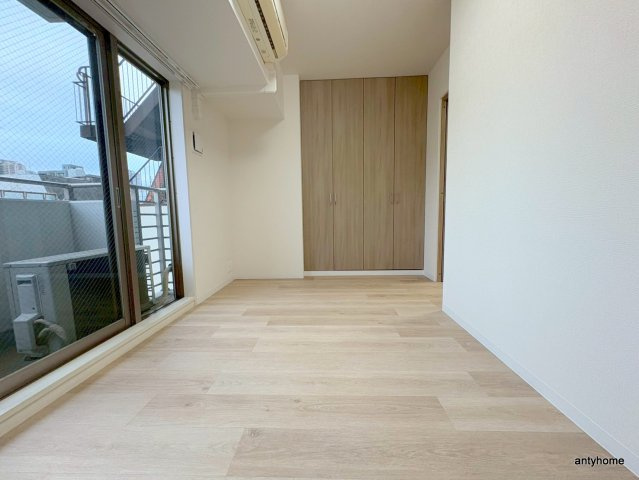 南堀江アパートメントグランデ　仲介手数料無料の寝室
