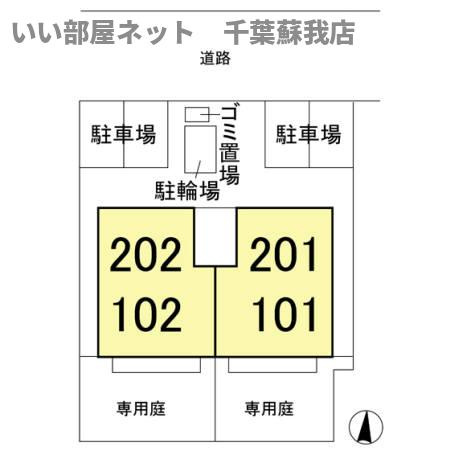 やまぼうしの区画図