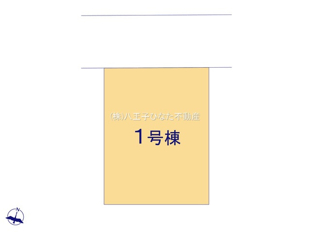 『八王子市新築戸建て』八王子市北野台2-15-14【仲介手数料無料】の区画図|～仲介手数料無料☆八王子ひなた不動産～八王子市北野台　新築戸建て