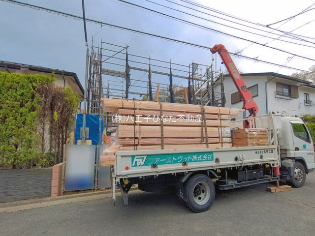 祝成約　八王子市　北野台　新築戸建て　の外観|～仲介手数料無料☆八王子ひなた不動産～八王子市北野台　新築戸建て