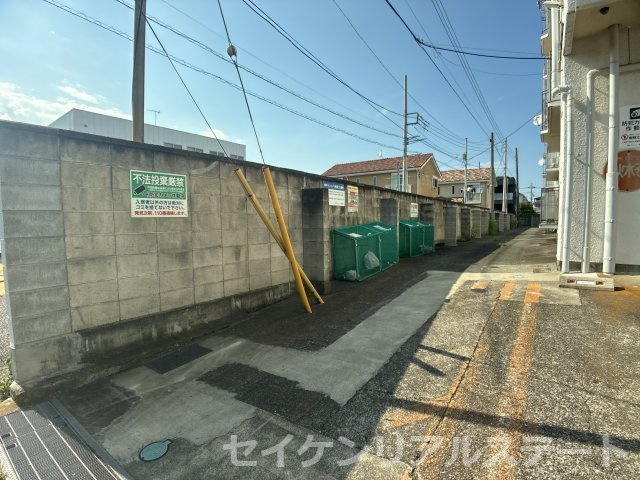 厚木サンハイツのその他共用部分|ゴミ置き場です。