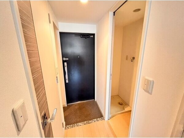 プレサンス泉アーバンゲートの玄関