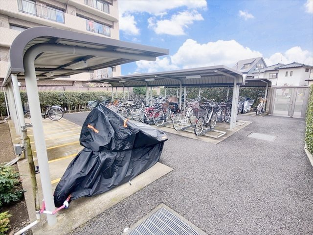 【駐輪場】 | レーベンハイム坂戸フューレ | 駐輪スペース