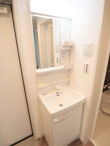 ミライエ大島の洗面所