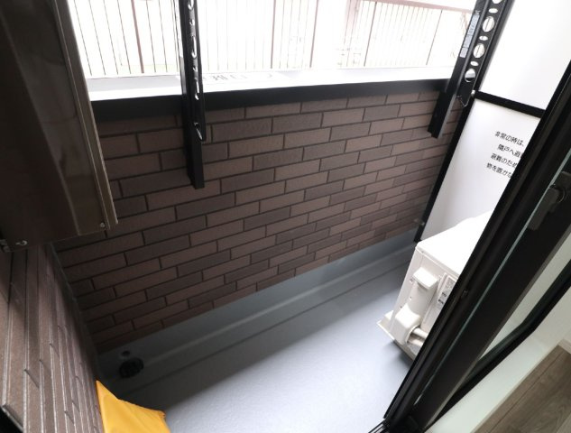 ミライエ大島のバルコニー