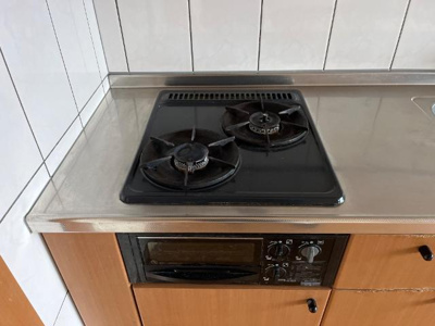 【キッチン】 | グランド・ソレイユ | 2口コンロ