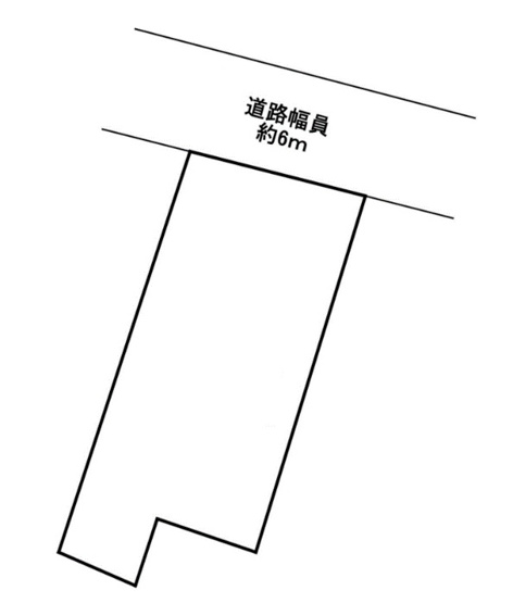 【土地図】 | 高砂市高砂町農人町　土地 | 約156.01坪です。