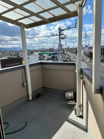 余戸南のバルコニー|バルコニー付きです