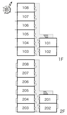 【区画図】 | レオパレス彩の杜