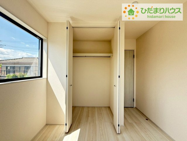 日立市東多賀町3期　新築戸建　2号棟の収納|洋室B収納