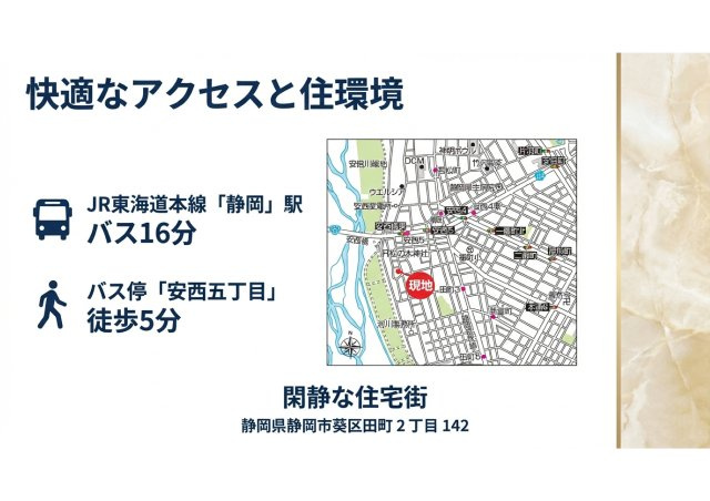 田町２丁目B号棟の周辺