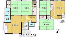 【間取り】 | 東区福田７丁目