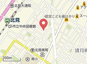 北見市泉町３丁目３番１２　中古売家の地図