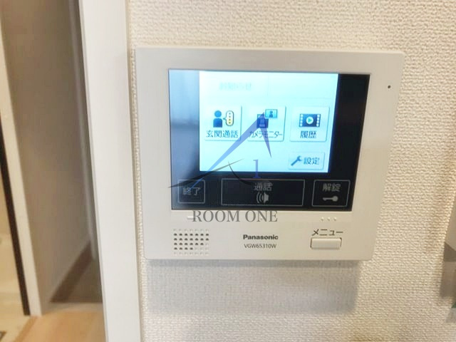 アプリコットのセキュリティ|モニター付きインターホンです。