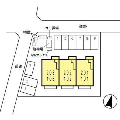 【区画図】 | モナリエ寿
