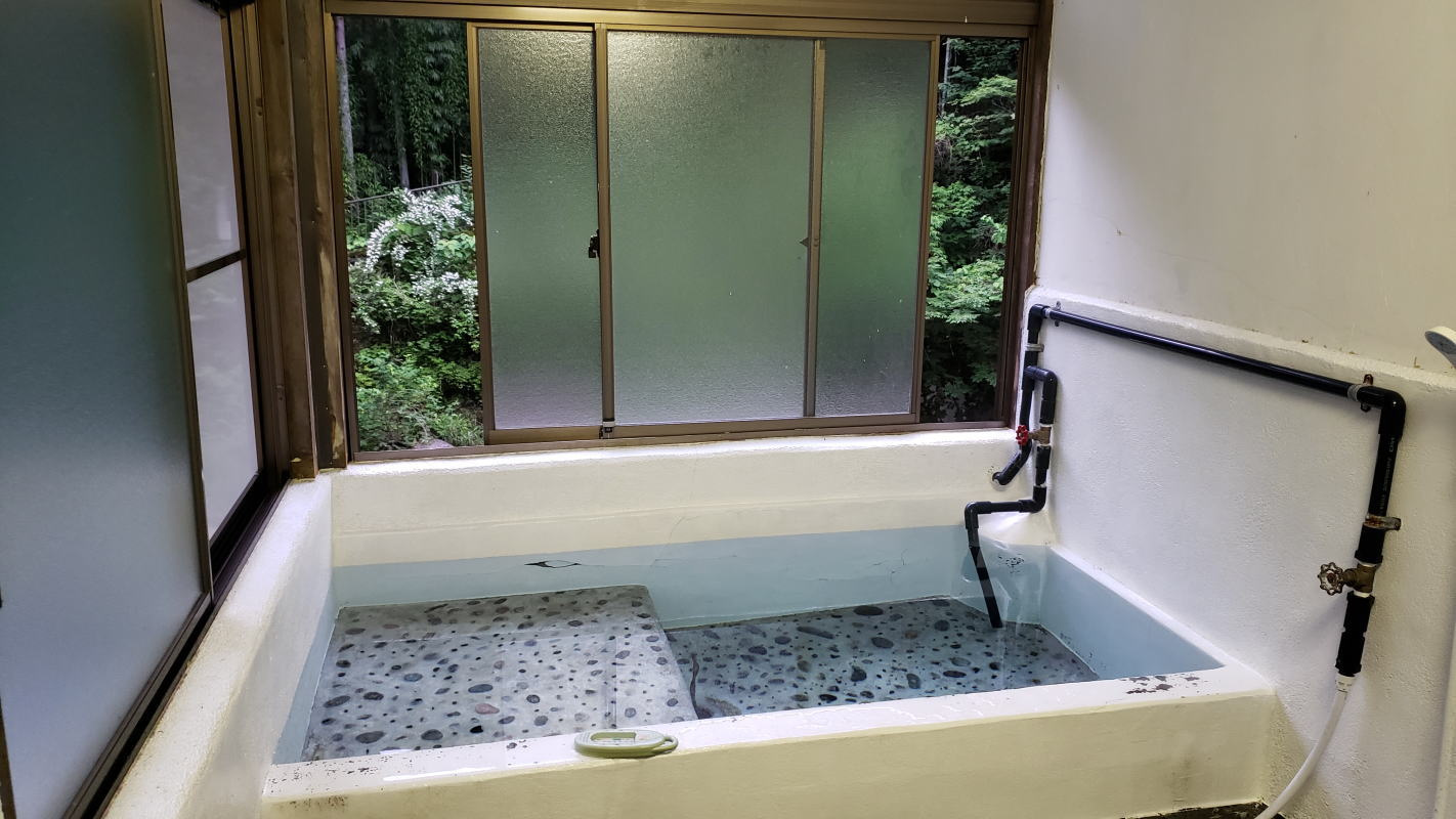 湯川屋の浴室