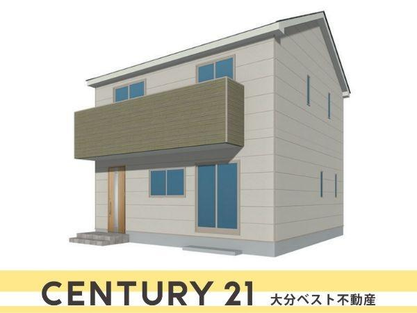 三川上第3-1号棟の完成予想図|※外観パースはイメージです。