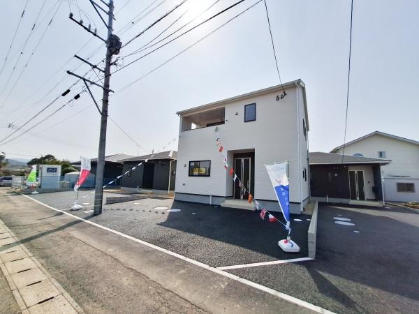 細第1-2号棟の前面道路含む現地写真|前面道路含む現地(2026年2月撮影)