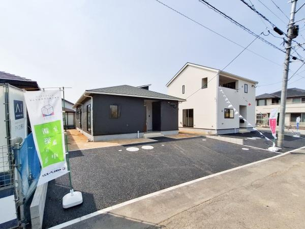 細第1-3号棟の前面道路含む現地写真|前面道路含む現地(2026年2月撮影)