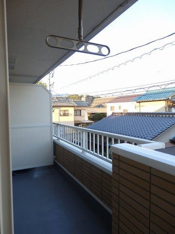 ノーブル　川内　Ⅲ番館のバルコニー|バルコニー付きです