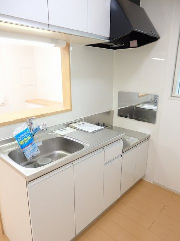 ノーブル　川内　Ⅲ番館のキッチン|きれいなキッチンです