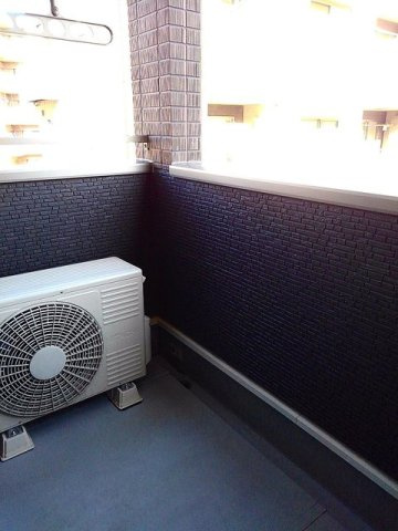 フィデール　庚午のバルコニー|広々としたバルコニーです