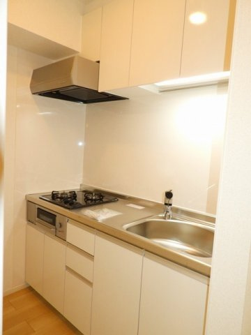 サンライトⅡのキッチン|使いやすいキッチンです