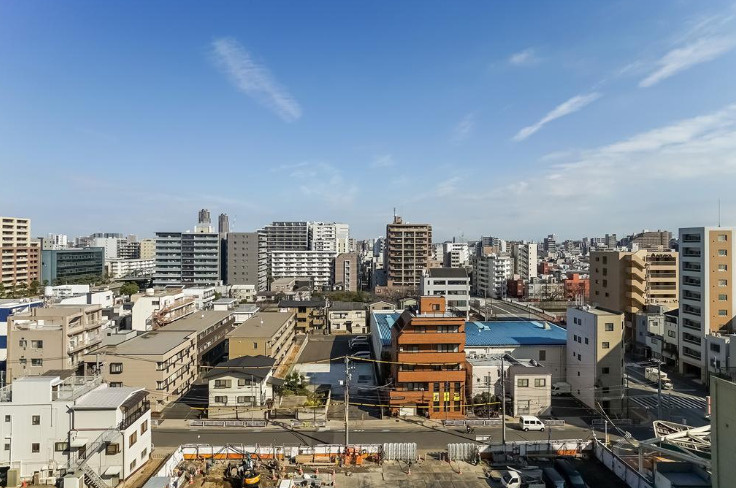 プラザ元加賀EF棟の展望