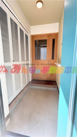 鳥栖市蔵上１丁目の中古一戸建の玄関