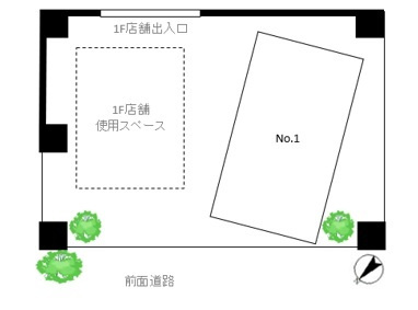牧之内ビルの区画図