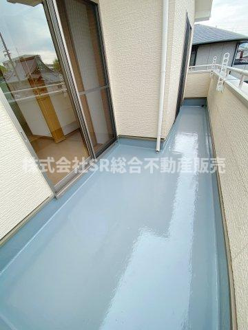荒本2丁目中古戸建のバルコニー|南向きの広めのバルコニーです♪