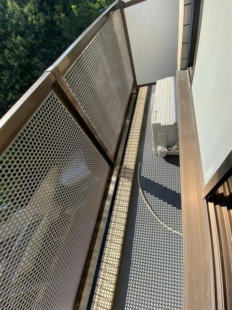 コーポ数納のバルコニー