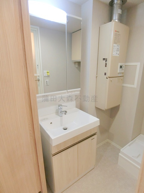 タスキ　リシェス池上の洗面所|洗面脱衣所　独立洗面台