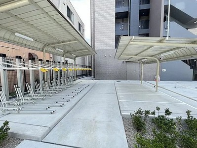 駐輪場があります