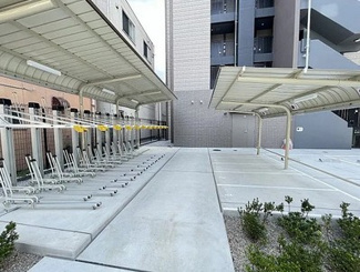 駐輪場があります