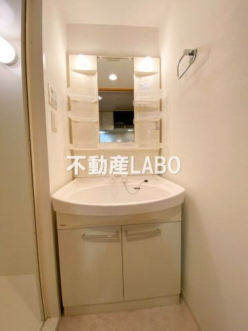 プロシード弁天町の洗面所