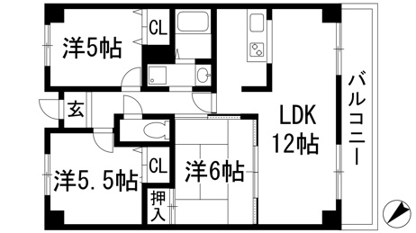 【間取り】