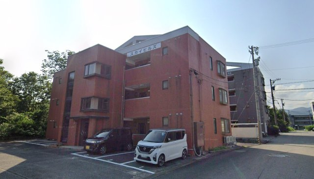 富山市一棟マンションの外観