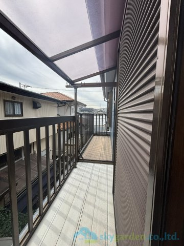 平塚市纏　中古戸建のバルコニー