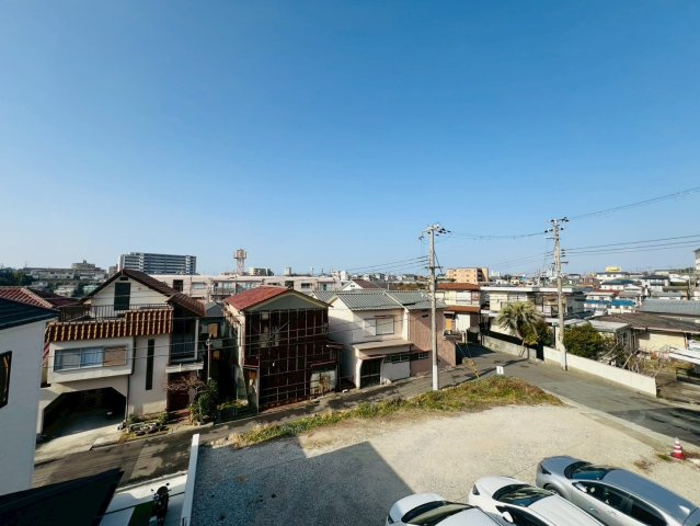 東朝霧丘戸建の展望