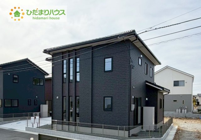 いわき市泉町タマタウン　新築戸建　1号棟の外観|スタイリッシュな外観です(^^)/