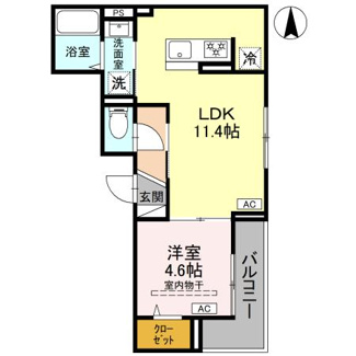 【間取り】 | ノーブルラフィネ蕨