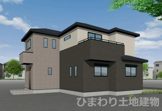 【外観】 | 秦野市戸川  2号棟 第3 | イメージパース（完成時に現況と異なる場合は現況優先となります）